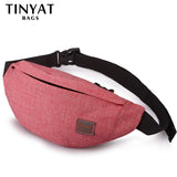 Solid Casual Waist Bag Travel Pack