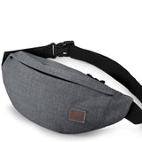 Solid Casual Waist Bag Travel Pack