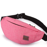 Solid Casual Waist Bag Travel Pack