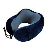 Travel U Shape Pillow Neck Foam Pillow Cushion - Nap Pillows for Sleep for Airplane Car Flight Head Chin Support