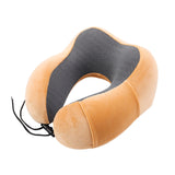 Travel U Shape Pillow Neck Foam Pillow Cushion - Nap Pillows for Sleep for Airplane Car Flight Head Chin Support