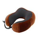 Travel U Shape Pillow Neck Foam Pillow Cushion - Nap Pillows for Sleep for Airplane Car Flight Head Chin Support
