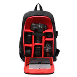 Multi-functional Waterproof Digital DSLR Photo Padded Backpack