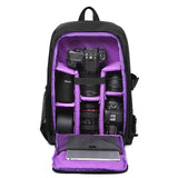 Multi-functional Waterproof Digital DSLR Photo Padded Backpack