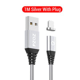 Magnetic Cable Micro USB Type C Fast Charging Magnet Charger Wire For iphone 11 X Xr