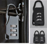 3 Digit Dial Combination Code Number Lock For Luggage Or Suitcase